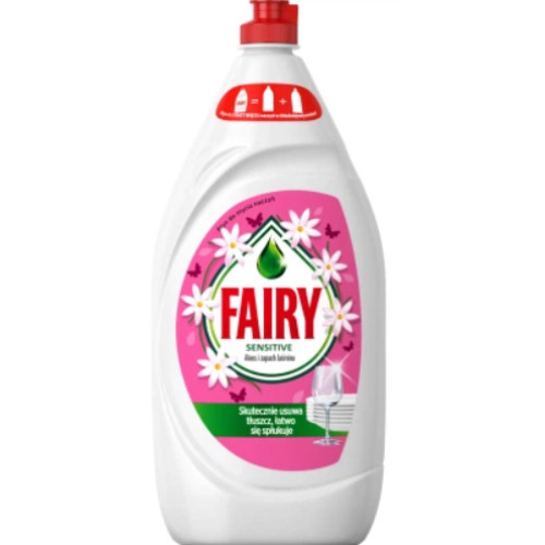 Засіб для ручного миття посуду Fairy Sensitive Алое вера та жасмин 1.35 л